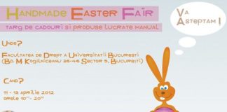 Afis Handmade Easter Fair - head articol